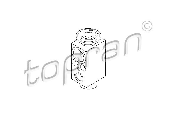 Expanzný ventil klimatizácie TOPRAN