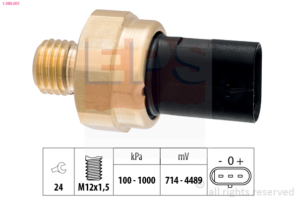 Snímač tlaku oleja EPS