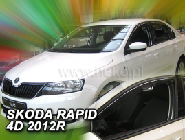 Deflektory Škoda Rapid Spaceback od r.2012