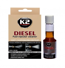 K2 DIESEL 50ml - čistič naftovej palivovej sústavy