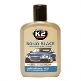 K2 Čiernidlo oživovač- leštenka na plasty Bono Black 200 ml